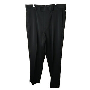 Axist Men 38X32 Pants Dark grey Flat Front Pocket Professional CareerWear Pocket